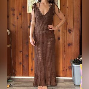 Keita Maruyama crotchet resort dress